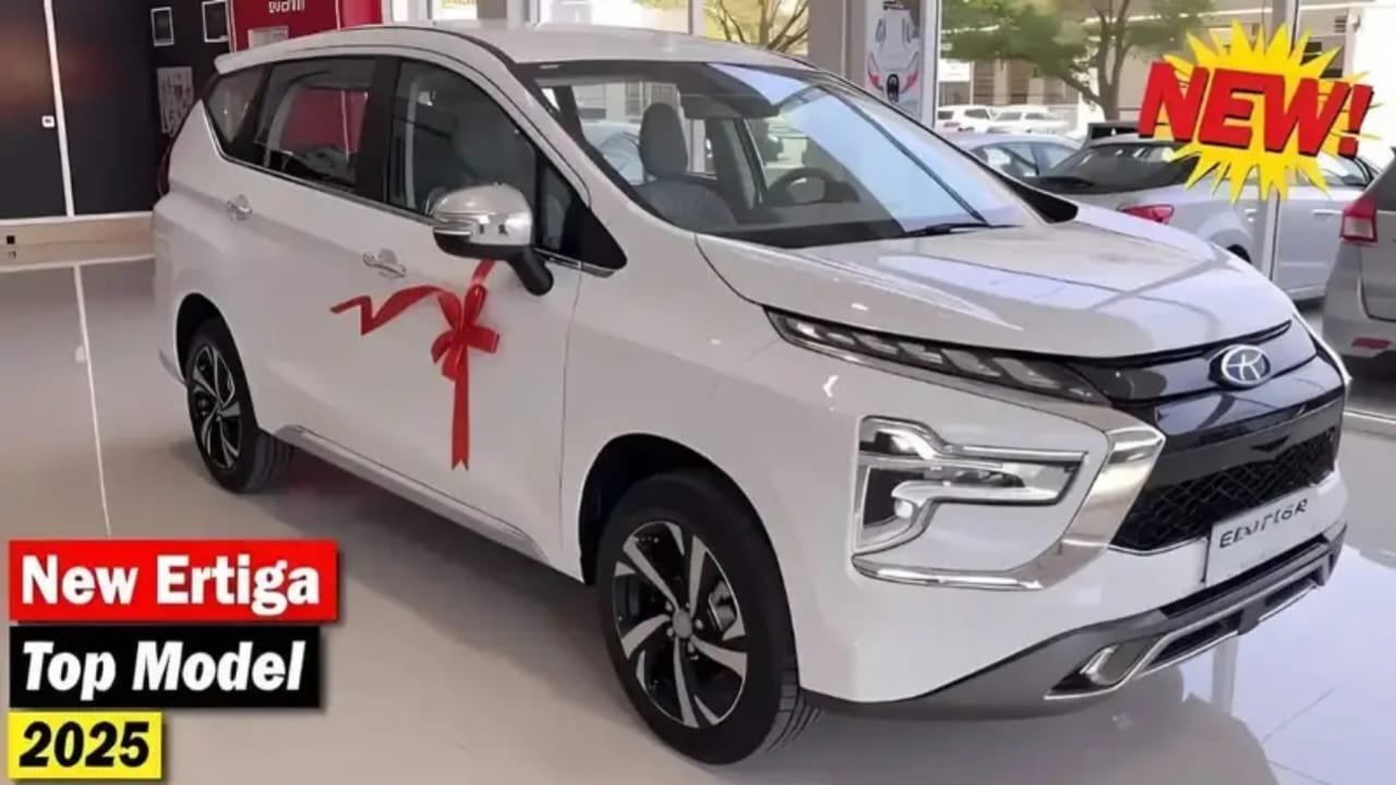 Maruti Suzuki Ertiga 2025 – 1.5L Smart Hybrid Engine, 7-Seater Layout & 38km/l Mileage at Just ₹3.25 Lakh!