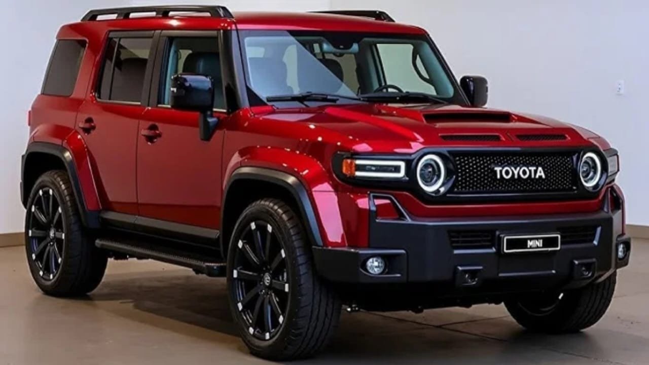 Toyota Mini Land Cruiser 2026 – Compact Off-Road SUV with 2.4L Turbo Hybrid Engine, AWD Power & 32km/l Efficiency at ₹2.19 Lakh!