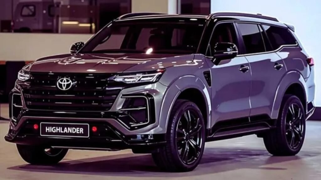 Toyota Highlander Launched – 3.5L V6 Powertrain, 295HP Output & Premium 7-Seater SUV Comfort, Book Now!