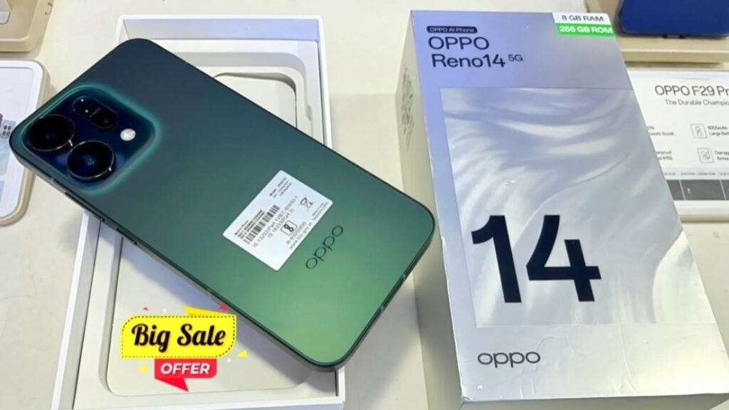 Oppo Reno 14 Pro 5G – 250MP Ultra Vision Camera, 2.5K Curved AMOLED Display, & 150W Fast Charging, Order Now!