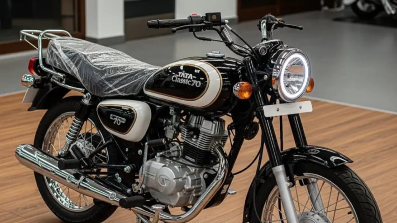 Tata Classic 70 Bike Launch – 350cc Engine, 85kmpl Mileage & Retro Design at Just ₹32,999!